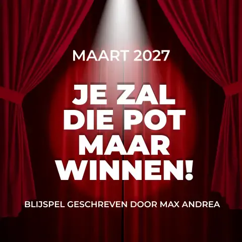 Je zal die pot maar winnen!