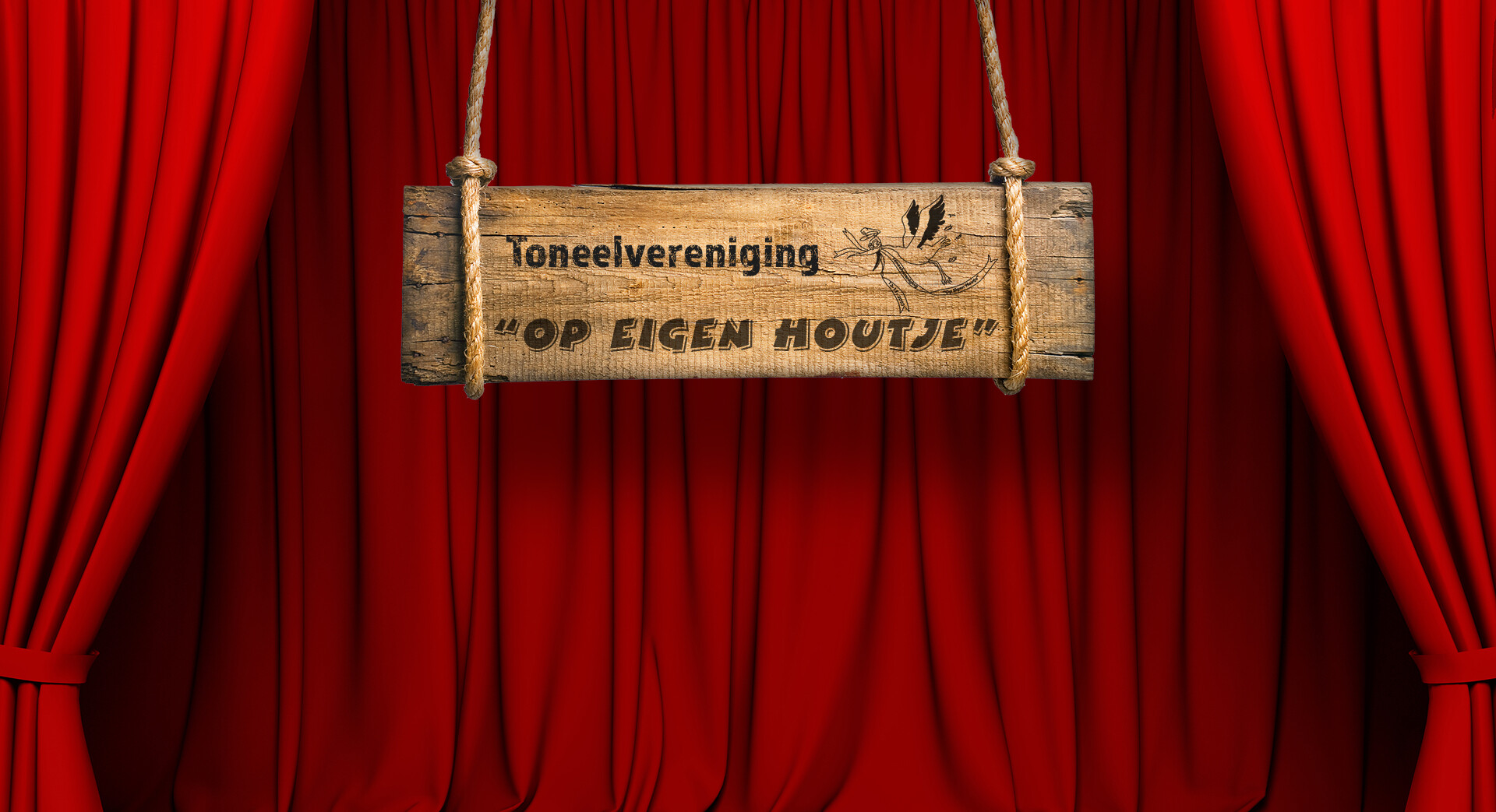 Toneelvereniging Op eigen houtje Varseveld met logo